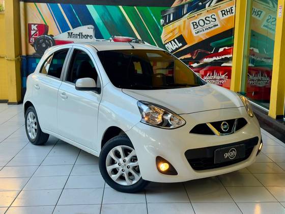 NISSAN MARCH 1.6 SV 16V FLEX 4P MANUAL NISSAN MARCH 1.6 SV 16V FLEX 4P MANUAL